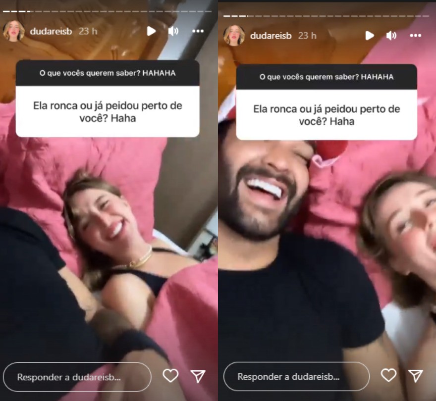 Duda Reis assume que solta pum na frente do namorado, Du Nunes (Foto: Reprodução/Instagram)