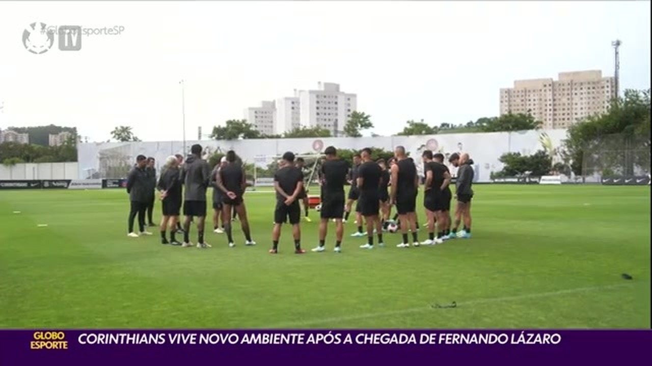 Corinthians vive novo ambiente após a chegada de Fernando Lázaro