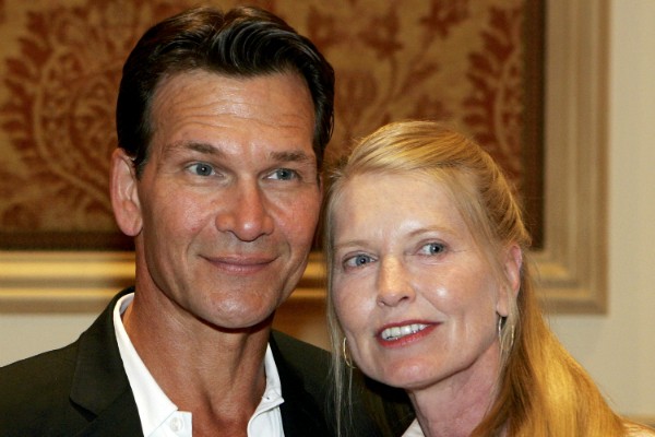 O ator Patrick Swayze e sua viúva, Lisa Niemi (Foto: Getty Images)