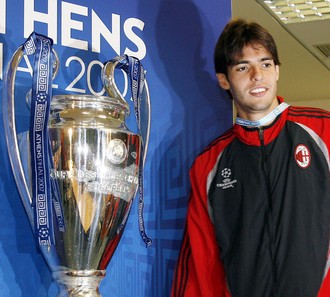 Kaká milan final liga dos campeões 2007 (Foto: Agência EFE)