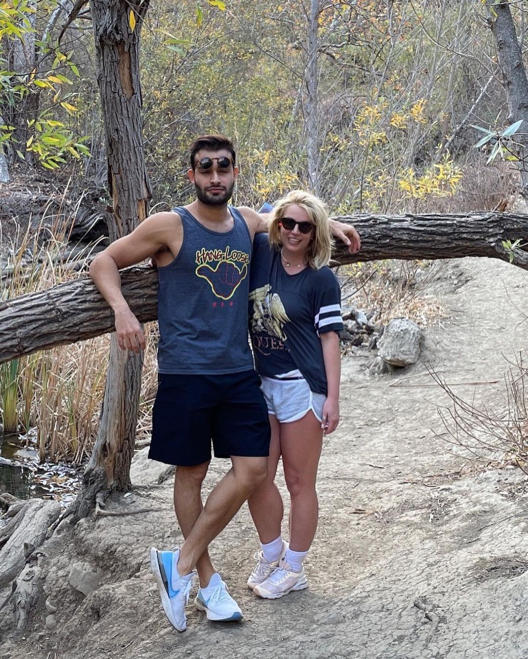 Britney e o namorado,  Sam Asghari (Foto: Instagram/Reprodução)