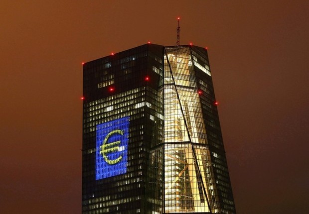 Sede do Banco Central Europeu (BCE) em Frankfurt, na Alemanha (Foto: Kai Pfaffenbach/Reuters)