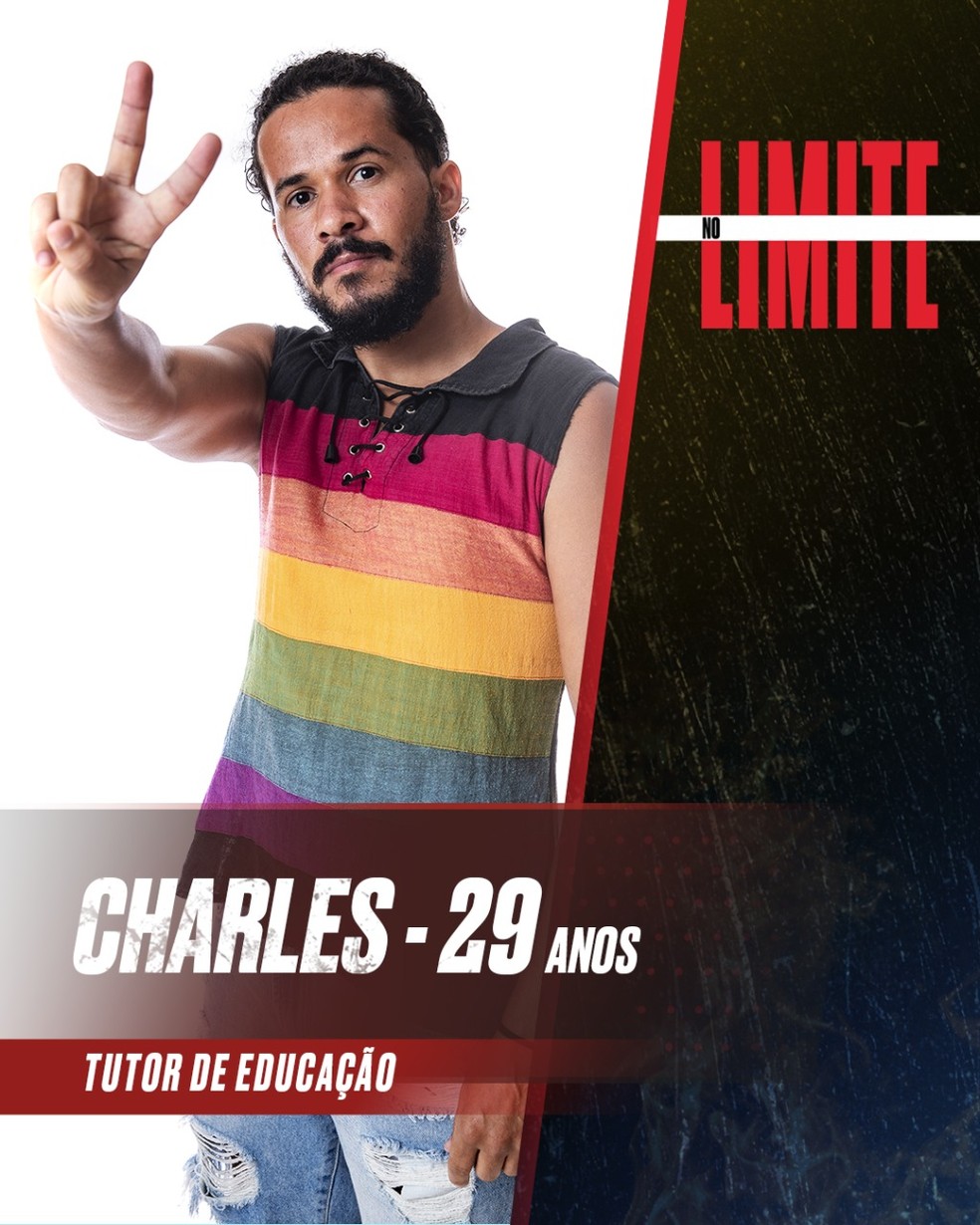 Charles, de 'No limite' — Foto: Divulgação