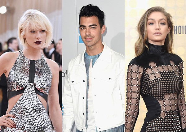 Taylor Swift, Joe Jonas, Gigi Hadid (Foto: Getty Images)