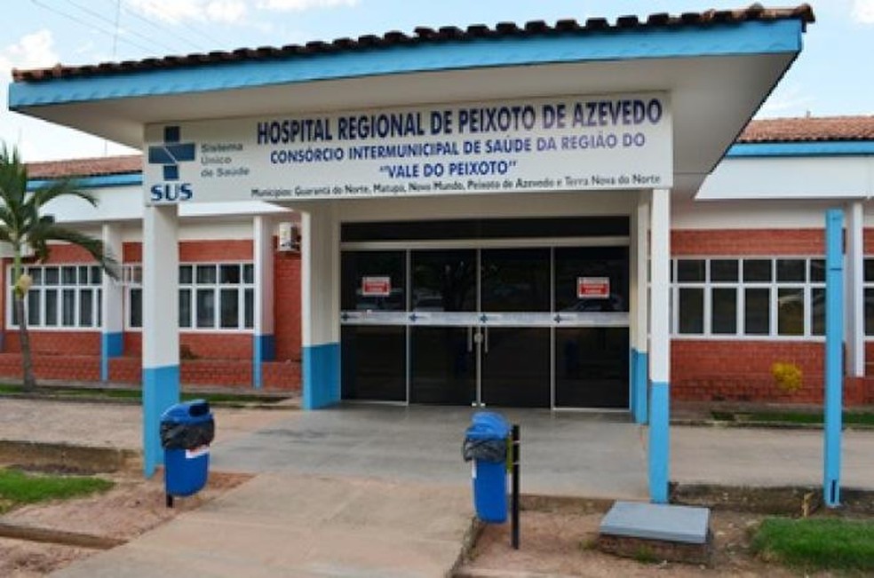 Hospital Regional de Peixoto de Azevedo (MT) â?? Foto: DivulgaÃ§Ã£o