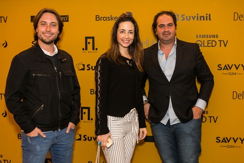 Thomaz Paiva, Luana Dionisio e Marcelo Vergel