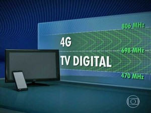 Faixa de 700 MHz, TV digital, 4G (Foto: TV Globo)