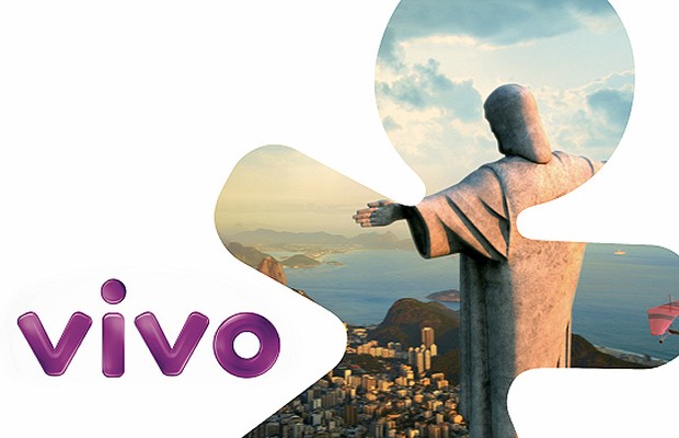 Nova logomarca da Vivo, com o shape do Vivinho: reforço em todas as campanhas (Foto: Divulgação)