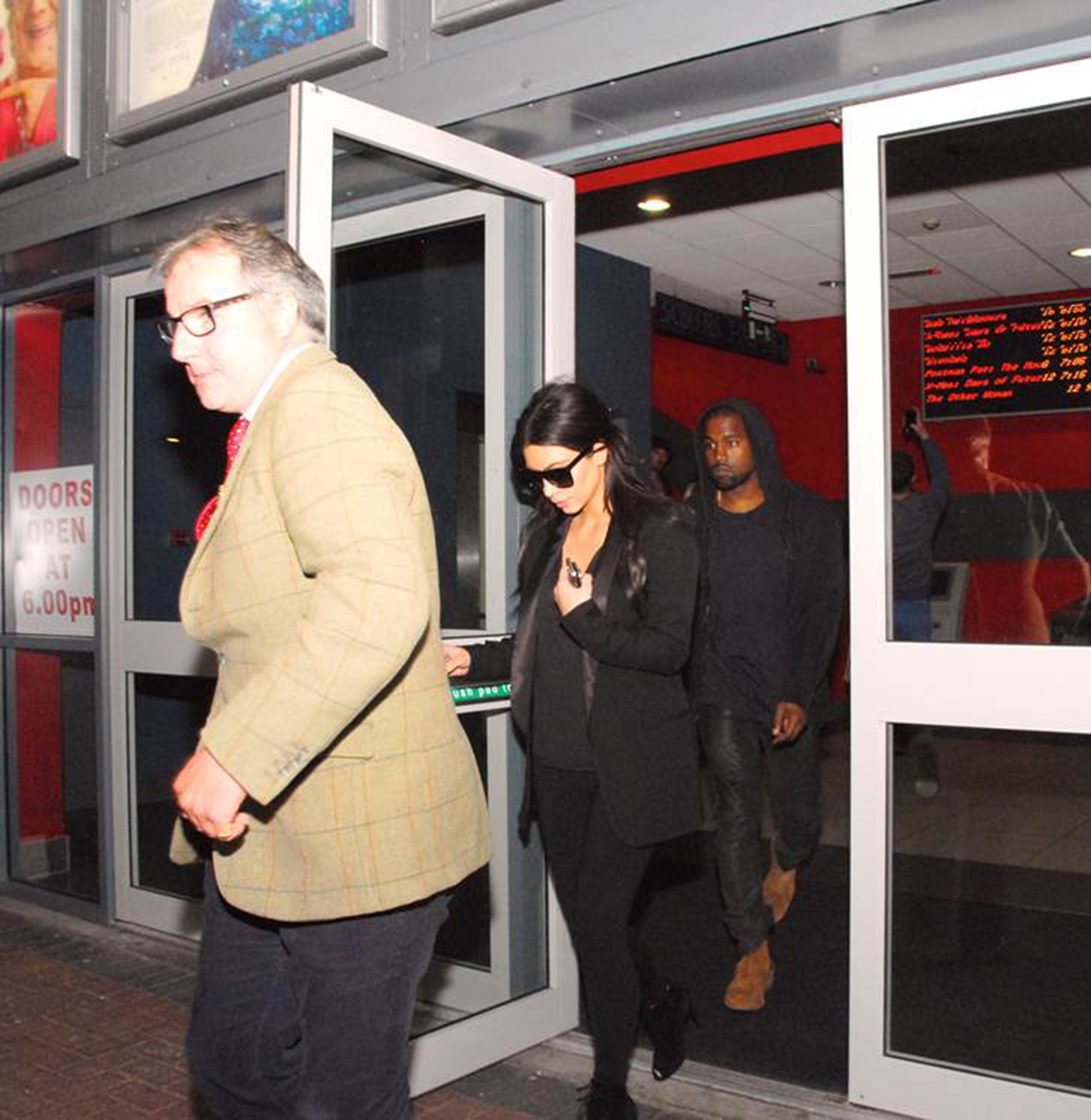 Kim Kardashian e Kanye West (Foto: Splash News/AKM-GSI)