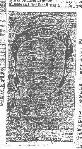 Caricatura de Rader foi feita após uma de suas vítimas escapar (Foto: Reprodução/Polícia de Wichita)