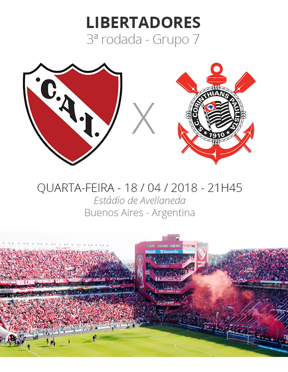 Saiba tudo sobre o grande adversário do Timão desta noite