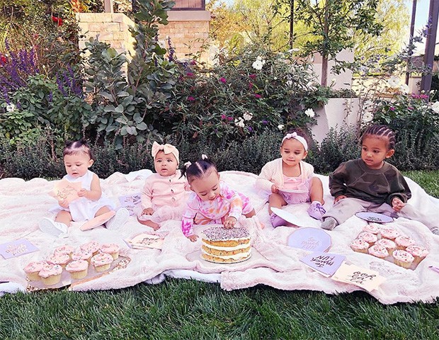 Todos os bebês da família Kardashian juntos (Foto: Instagram)