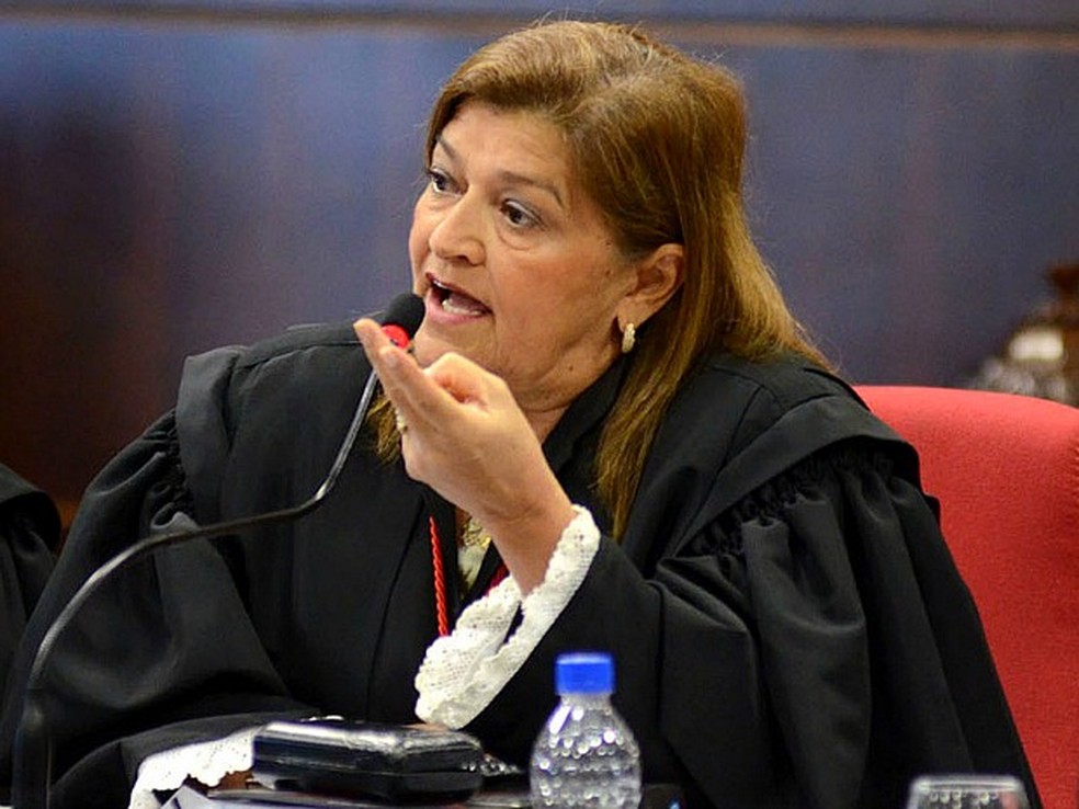 Desembargadora Encarnação das Graças Salgado está afastada do TJAM desde 2016 — Foto: Divulgação / Tribunal de Justiça do Amazonas