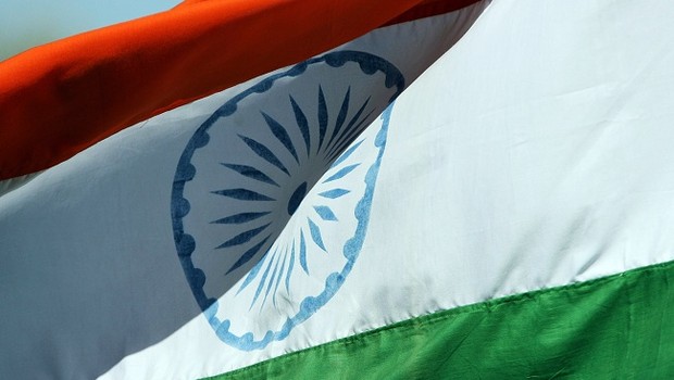Bandeira da Índia (Foto: Simon Cross/Getty Images)