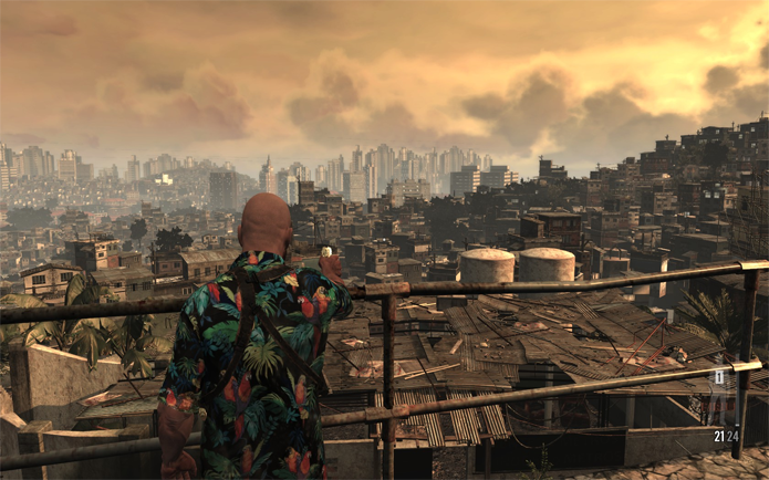 Max Payne 3 tem versão da cidade de São Paulo com contrastes entre áreas ricas e pobres (Foto: Divulgação/Rockstar)