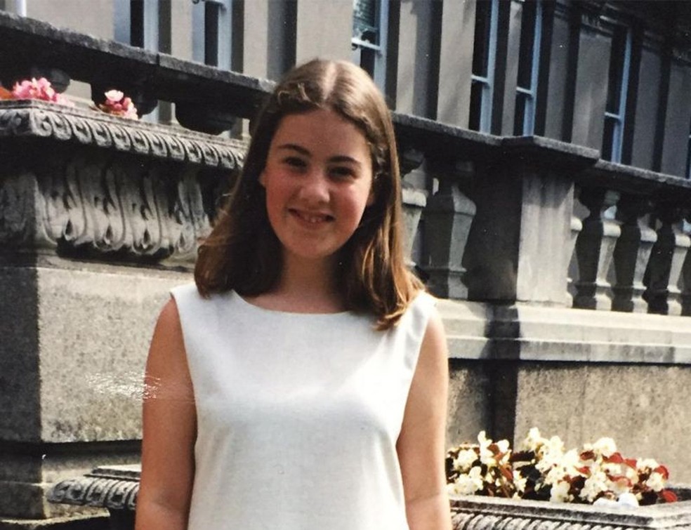 Sarah aos 12 anos — Foto: BBC