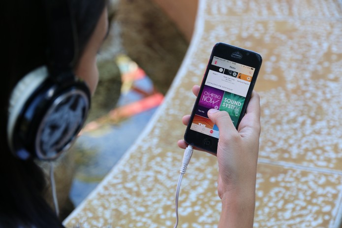 Apple Music no iPhone (Foto: Isabela Giantomaso / TechTudo)