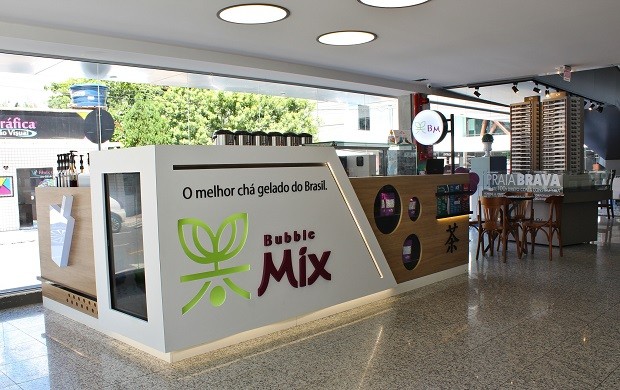 Franquia Bubble Mix Tea trabalha com store in store para microfranqueados (Foto: Divulgação)