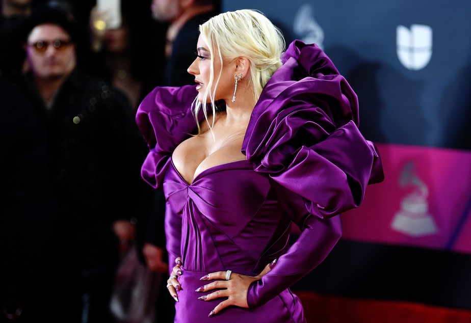 Christina Aguilera no Grammy Latino 2022