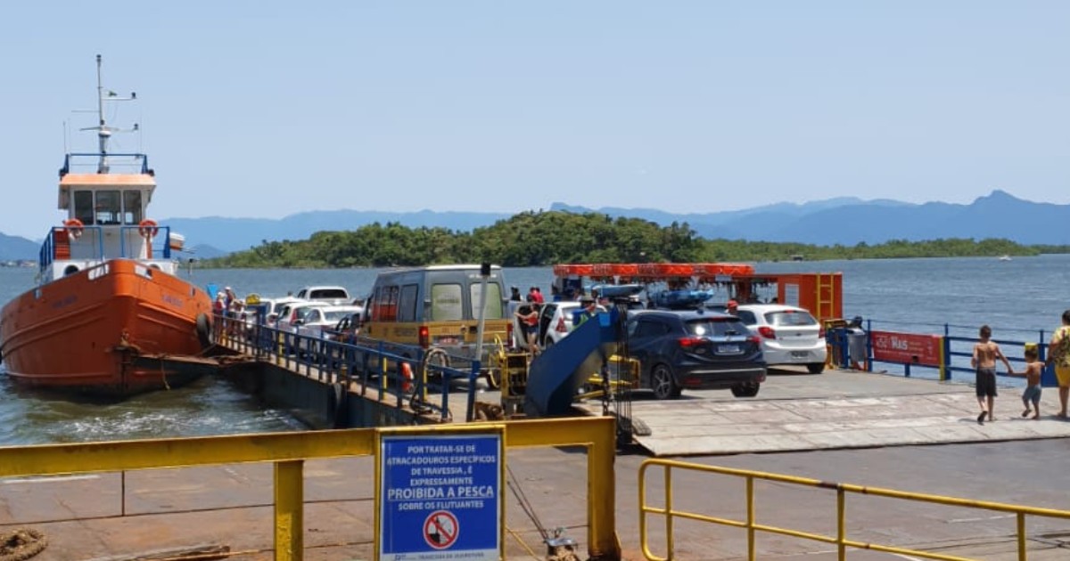 DER firma segundo contrato emergencial e renova com empresa que opera ferry-boat entre Guaratuba e Matinhos