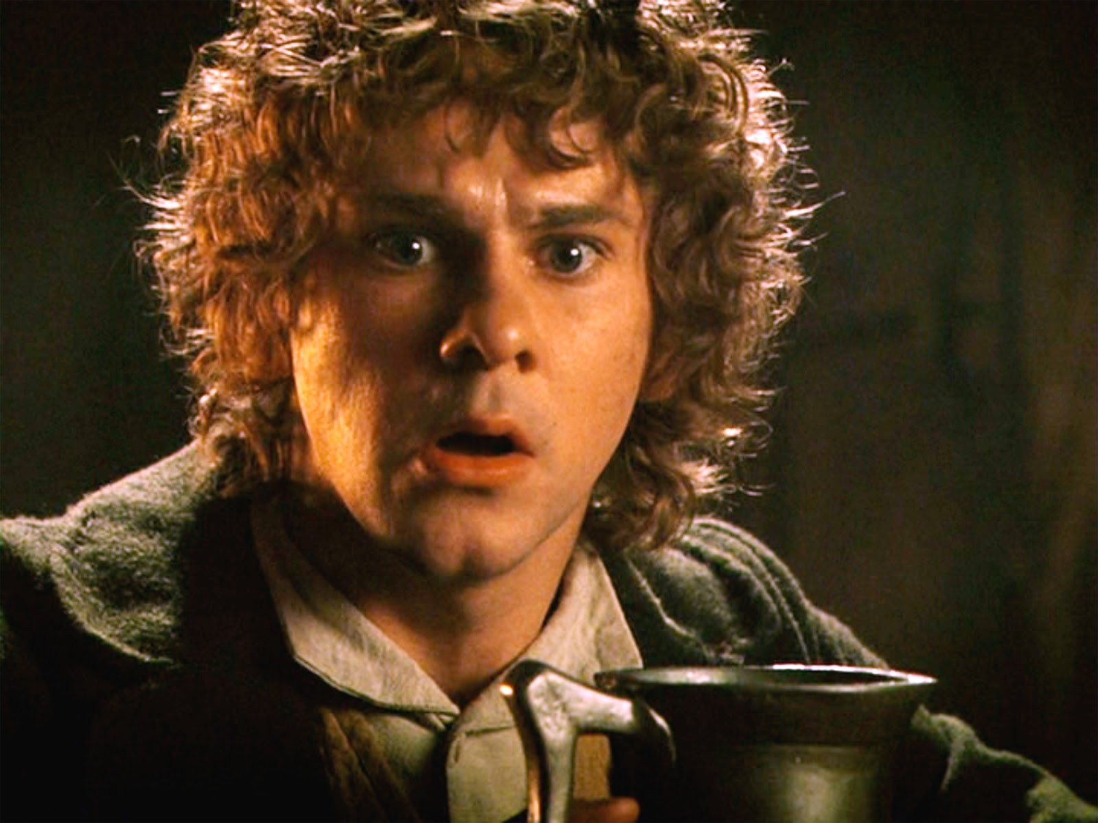 Merry, o hobbit interpretado por Dominic Monaghan (Foto: Divulgação)