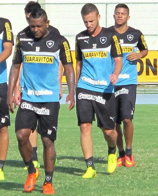 Jobson Treino Botafogo (Foto: Gustavo Rotstein)