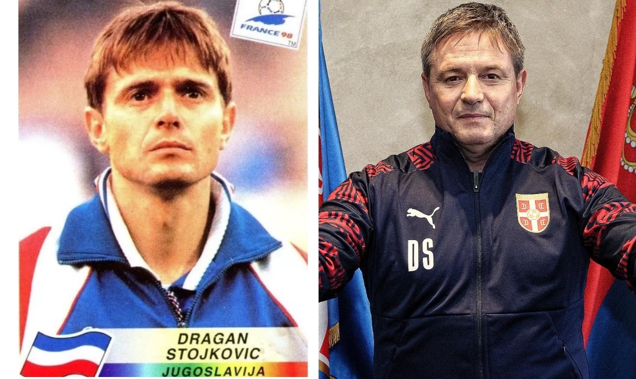 Dragan Stojkovic jogou a Copa de 1998 pela Iugoslávia — Foto: Divulgação/Sérvia