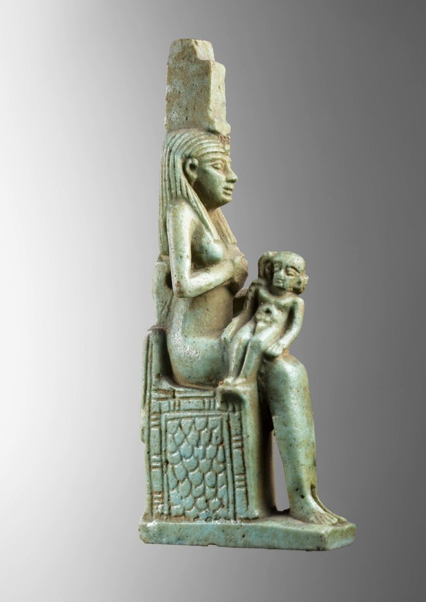 Amuleto da deusa Ísis Período Tardio (664-332 a.C.) (Foto: Museo Egizio)