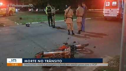 Motociclista morre após se envolver em um acidente na Avenida Teotônio Segurado