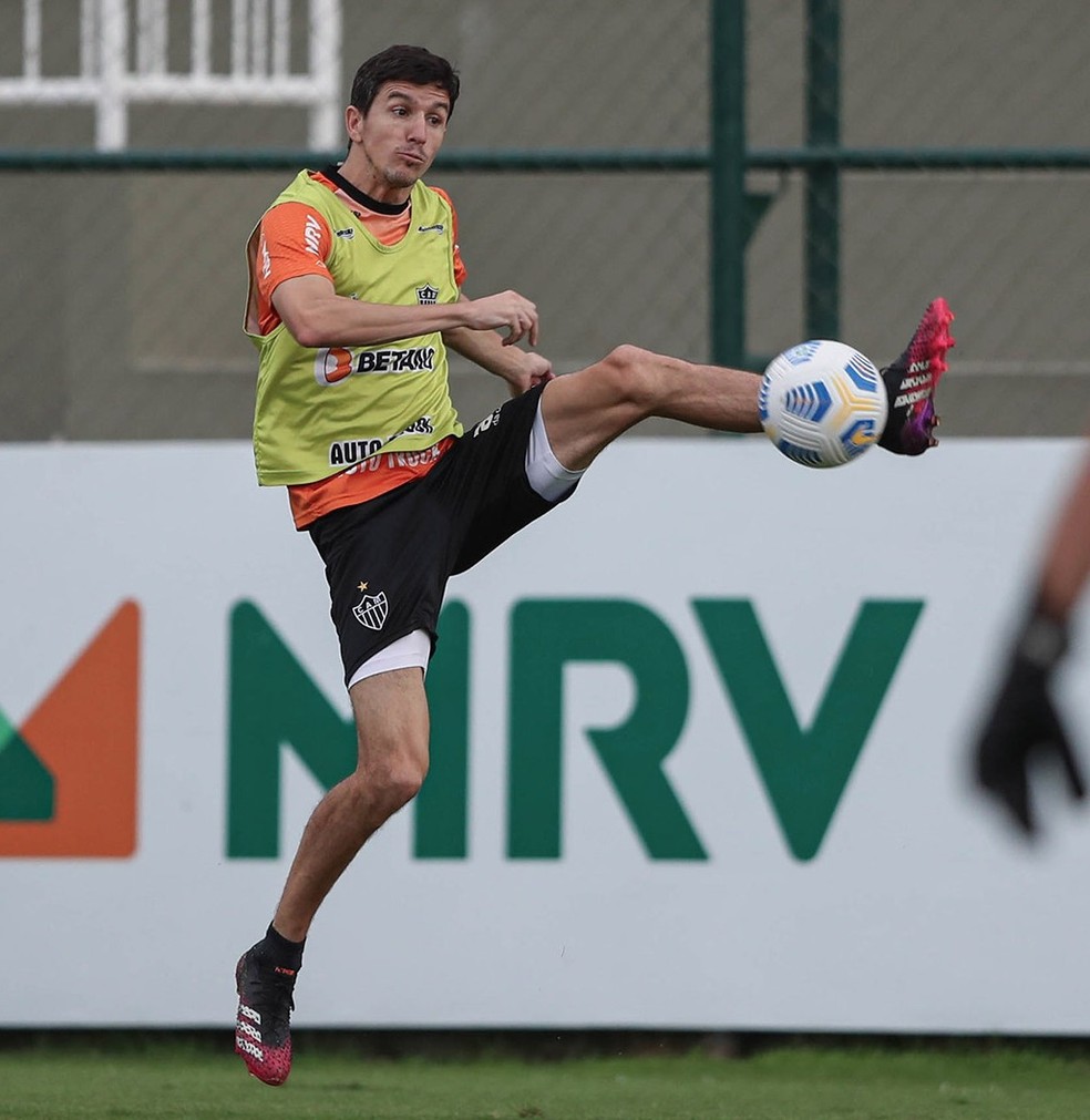 Nacho Fernández, do Atlético-MG — Foto: Twitter Atlético-MG