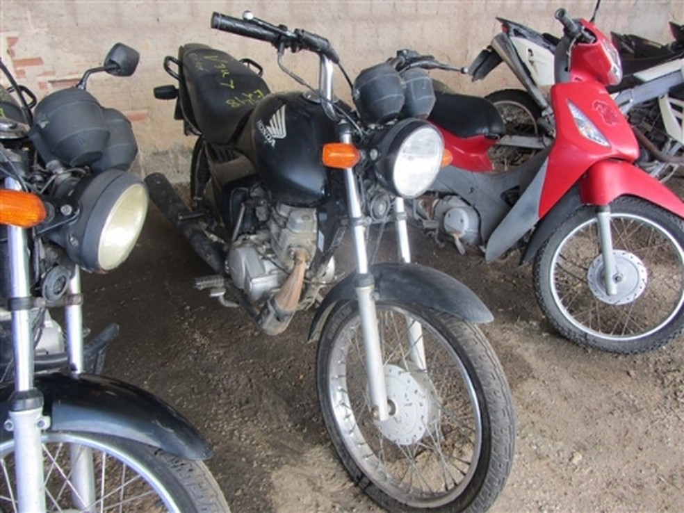 Leilão do Detran-CE tem motos a partir de R$ 300 — Foto: Divulgação