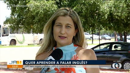 UFT oferece vagas gratuitas em curso de inglês; saiba como participar