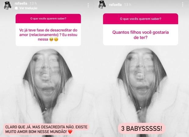 Rafaella Santos responde a seguidores (Foto: Reprodução/Instagram)