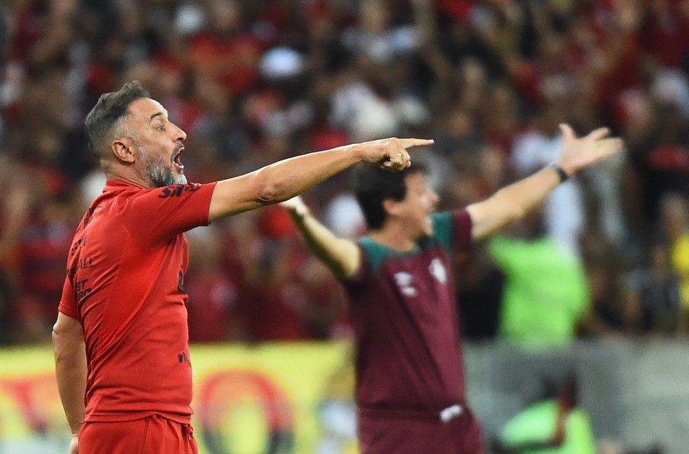 Vítor Pereira elogia Flamengo e explica barração de Gabigol: "Conversa foi tranquila" | flamengo | ge