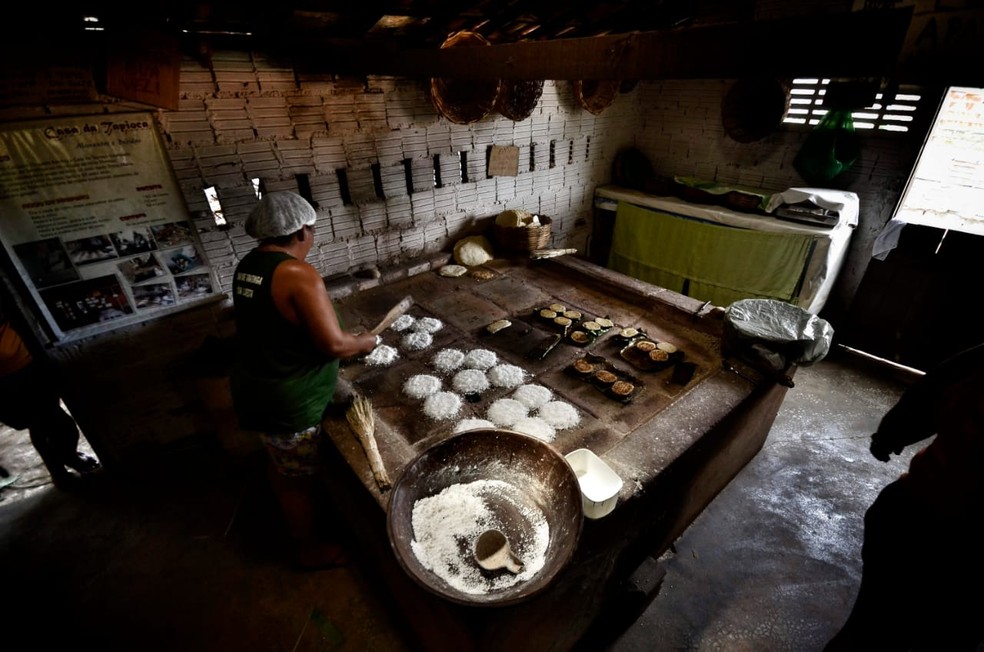 Fotos de tapioqueiras de Tabatinga, no RN, foram selecionadas para prêmio internacional na Colômbia — Foto: Ney Douglas 