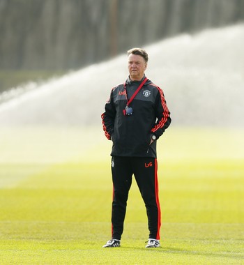 Van Gaal treino Manchester United (Foto:  Reuters / Jason Cairnduff)
