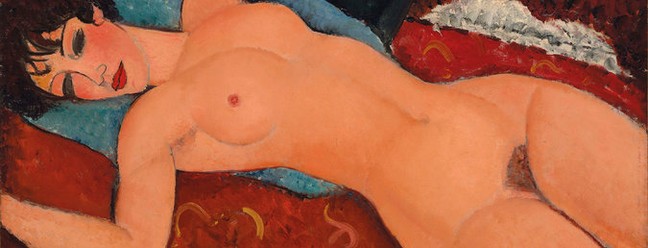 11º - 'Nu couché', de Amedeo Modigliani,foi leiloada em novembro de 2015 por US$ 170,4 milhões
