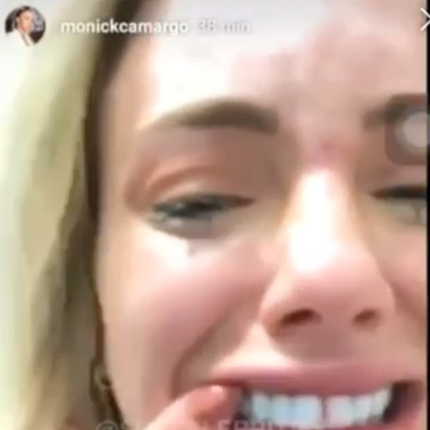 Monick Camargo acusa namorado de agressão (Foto: Reprodução/Instagram)