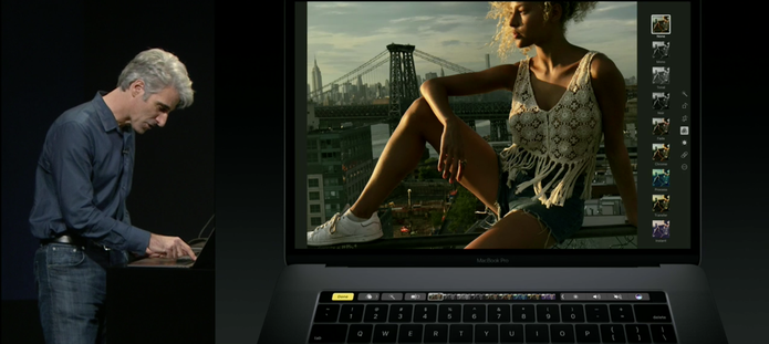 macbook pro touch bar (Foto: Reprodução/Apple)