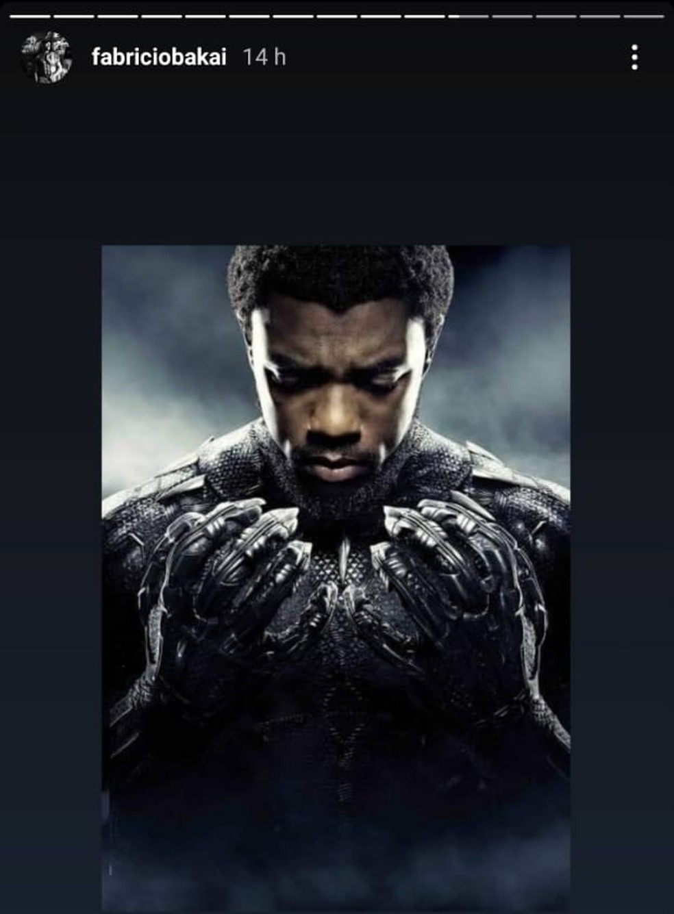 Wakanda Forever Discurso Do Pantera Negra Em Filme E Lembrado Por Fabricio Negao Em Tributo A Chadwick Pi Ge