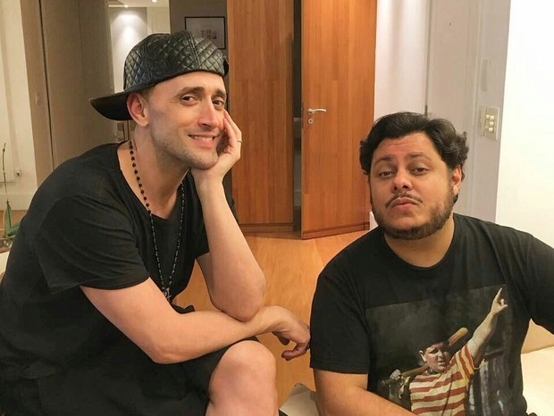 Paulo Gustavo e Marcus Majella (Foto: Reprodução/Instagram)
