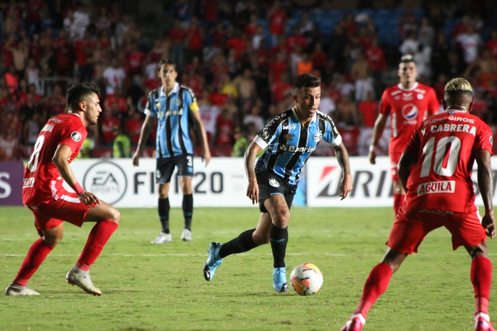Matheus Henrique, do Grêmio — Foto: Eduardo Moura
