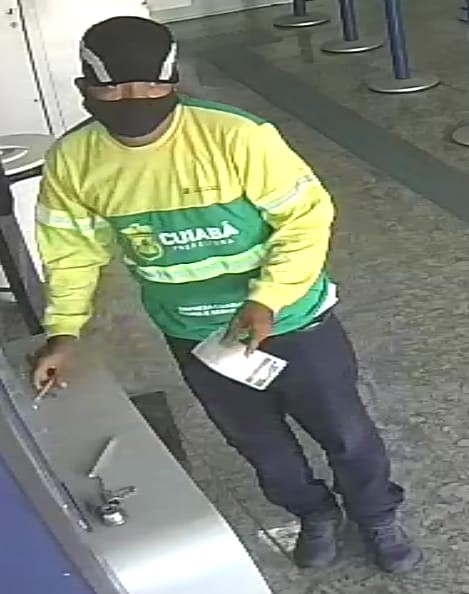 Foragido, suspeito de roubar malote de R$ 75 mil de lotérica usando uniforme da Prefeitura de Cuiabá é preso 