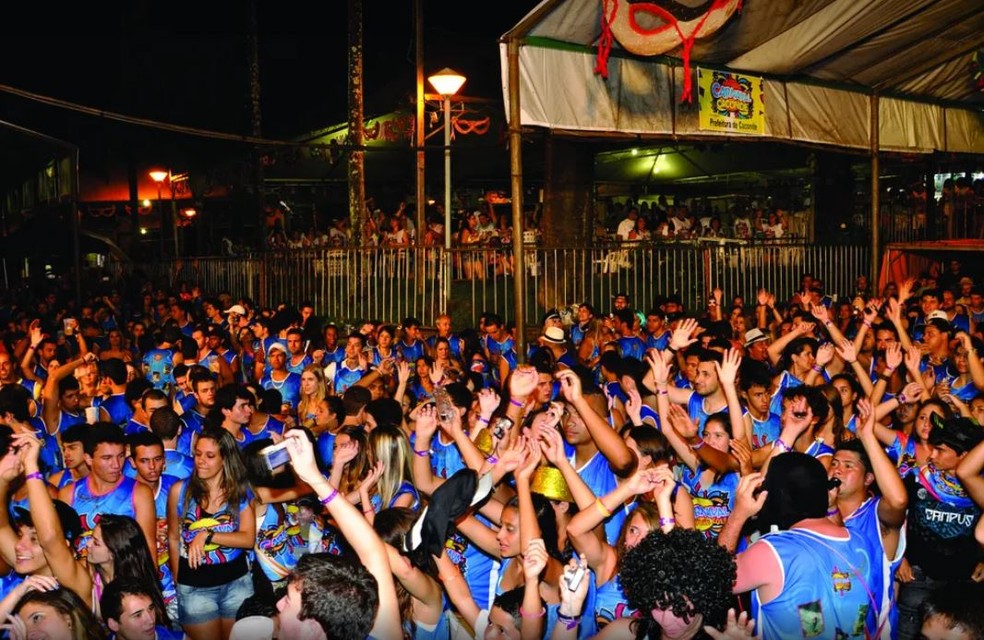 Fim de semana de Carnaval agita a cidade de Caconde — Foto: José Carlos Lopes