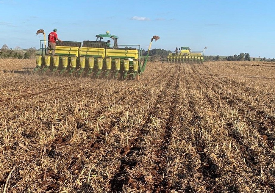 Plantio de soja no Rio Grande do Sul começou de forma cautelosa com a incerteza climática