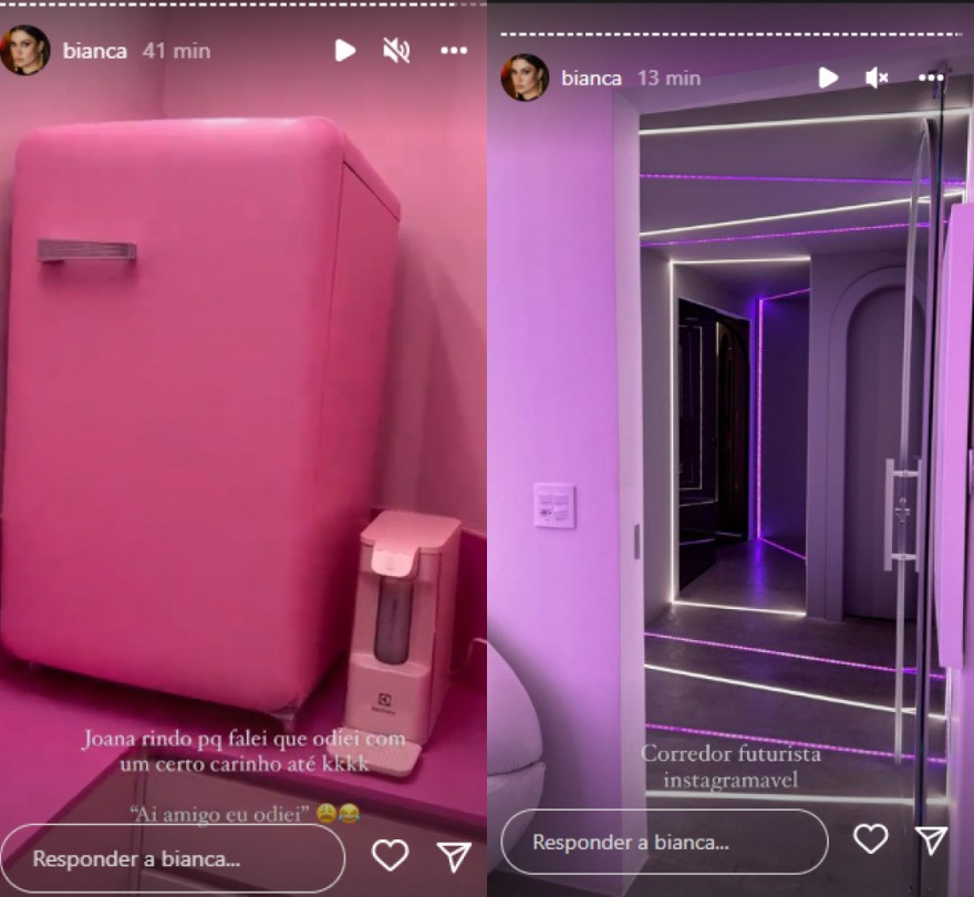 Bianca Andrade mostrou escritório da marca Boca Rosa (Foto: Reprodução/Instagram)