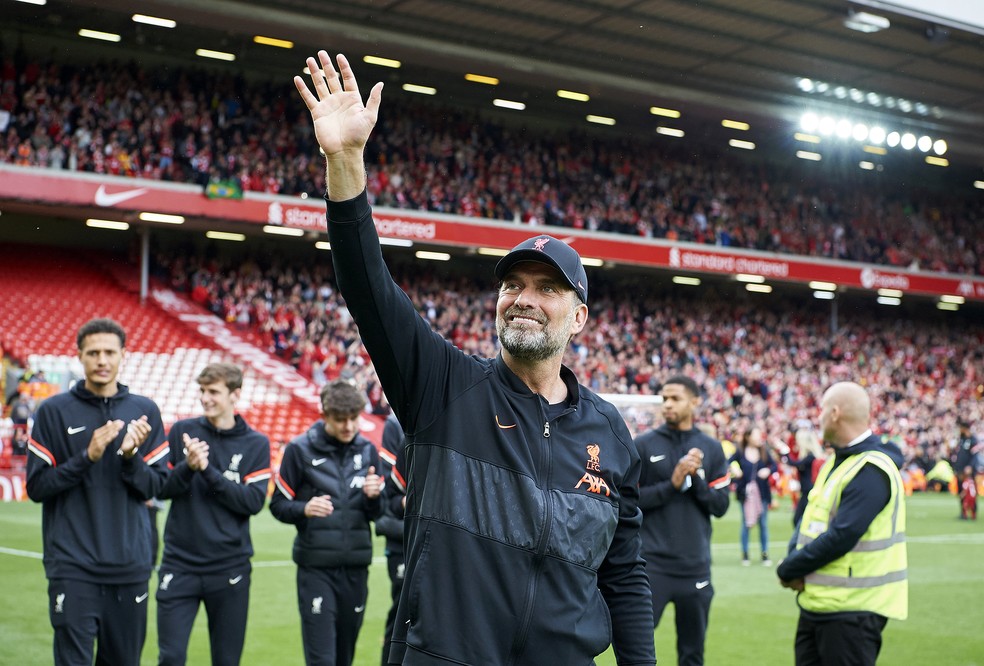 Liverpool de Jürgen Klopp faturou a Copa da Liga Inglesa e a Copa da Inglaterra  — Foto: Getty Images