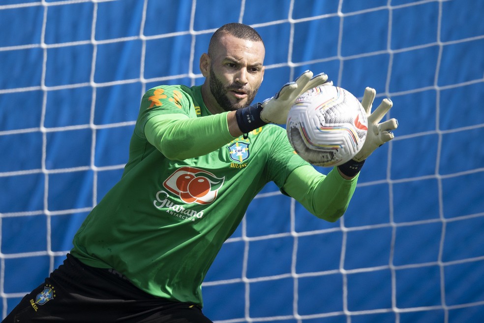 Weverton é um dos goleiros convocados para Copa do Mundo 2022 — Foto: Lucas Figueiredo / CBF
