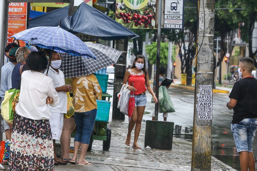 Choveu neste mês de janeiro no Ceará 165,6 milímetros acima do esperado. — Foto: Camila Lima/Sistema Verdes Mares
