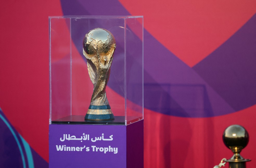 Troféu da Copa do Mundo — Foto: Carl Recine/Reuters